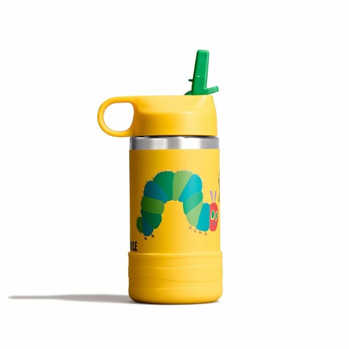 kids-12-oz-bottle-world-of-eric-carletm-x7 le26-w12-1000-kids-12-oz-wide-straw-cap-and-boot-yellow-caterpillar-straight-sideview_1.jpg