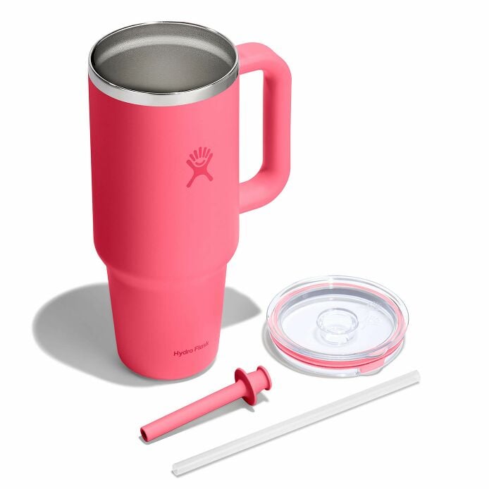 40-oz-travel-tumbler-o4 tt40pscc668-40-oz-travel-tumbler-clear-lid-popstar-pink-exploded.jpg